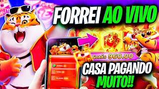 FORTUNE TIGER COMO JOGAR || AO VIVO JOGO DO TIGRE SLOT BANCA BAIXA  MINUTOS PAGANTES HOJE