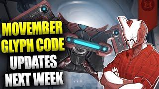 Warframe Glyph Promo Code MOVEMBER2024 | Big Warframe Updates Coming!