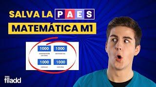 Salva la PAES de Matemática M1 | Preu Filadd