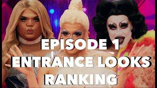 EPISODE 1 LOOKS RANKING - RUPAUL'S DRAG RACE SEASON 13