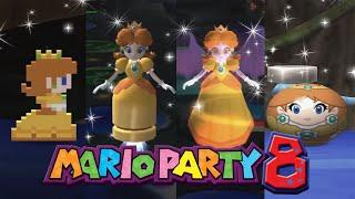  Mario Party 8 - All Daisy Candy Transformations 