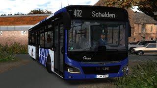 Omsi 2 #453 Landkreis Lahnau Linien 492 und 493 [MAN New Lion´s City]