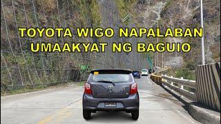 TOYOTA WIGO MANUAL VS BAGUIO KENNON ROAD