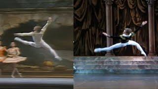 Ballet Dancers Polunin And Baryshnikov Side By Side