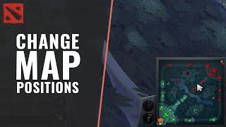 How to Change Map Positions in Dota 2