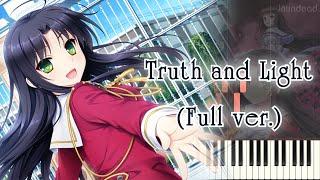 [Hello Lady! OP 2] Truth and Light (Full ver.) Piano Arrangement