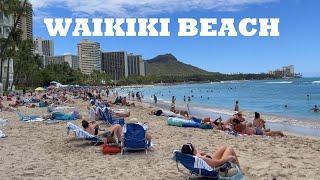 Complete Walk of Waikiki Beachfront | Honolulu, Hawaii | ASMR