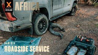 Overland Travel to the Skeleton Coast, Namibia | Roadside Service | XOVERLAND S6 EP8