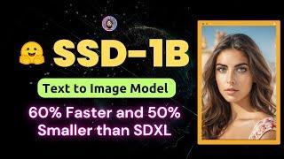 60% Faster Text-to-Image Generation: SSD-1B Tutorial & Gradio App