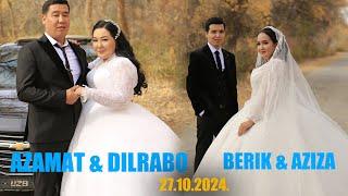 AZAMAT & DILRABO BERIK & AZIZA NIKOH TOY 27 10 2024