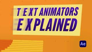 Text Animators in After Effects