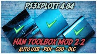 PS3Xploit 4.84 HAN TOOLBOX MOD 2.2 Automatic Store USB | 2019