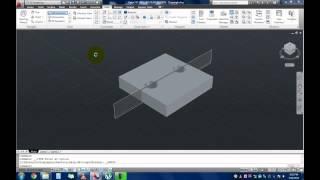 AutoCAD 2011 - 3D Section Plane.mp4