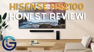 Best Budget Soundbar! Hisense HS2100 Honest Review!