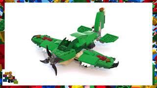 LEGO instructions - Creator - 31058 - Mighty Dinosaurs (Dino Island Recon Plane)