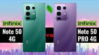 Infinix Note 50 4G Vs Note 50 Pro 4G