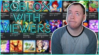 PLAYING ROBLOX WITH VIEWERS LIVE #661!!