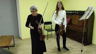 Лисиця Софія,3 курс В.А.Моцарт Концерт для скрипки№4.ч1 Чернігів 08.11.2023 частина 2