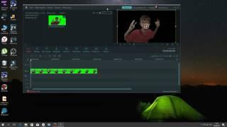 Как убрать зелёный фон в Wondershare Filmora