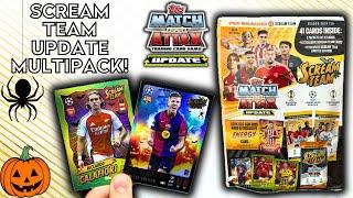 ALL NEW EXCLUSIVE SCREAM TEAM CARDS! | TOPPS MATCH ATTAX 2024/2025 | UPDATE MEGA MULTIPACK 2 OPENING