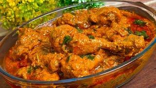Hyderabadi Wedding Style Red Chicken Recipe | Hyderabadi Red Chicken Recipe | Red Chicken