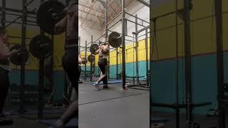 Leg and day!  #squatclean #backsquat #gym #fitness #lift #barbell #empowerment