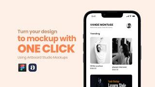 Create mockup on Figma - Artboard Studio Mockups