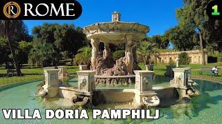 Rome guided tour   Villa Doria Pamphilj (1) [4K Ultra HD]