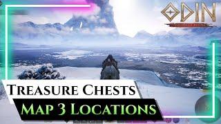 Map 3 Nidavellir Treasure Chest Locations! ( SUMMON SESSION!) - Odin: Valhalla Rising