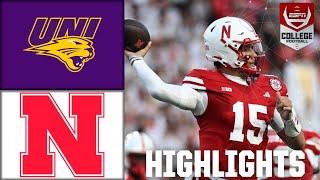 Northern Iowa Panthers vs. Nebraska Cornhuskers | Full Game Highlights | ESPN College Football