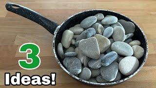 3 Unusual Recycling Ideas Using Pebbles!