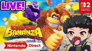 LIVE! Donkey Kong Bananza Nintendo Direct Reaction