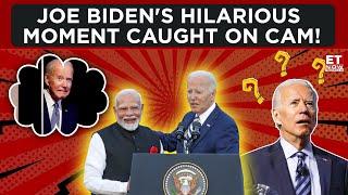 "Who Is Next?": Joe Biden's Hilarious Moment Caught On Cam! | ET Now | Latest News | Breaking News