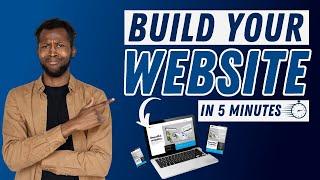 Build Your Own Website in Just 5 Minutes Using this AI Tool || Website Builder for Beginners 2023