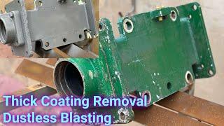 Thick coating paint removal-Dustless Blasting RapidBlast - Australian Made Wet Blasting Machine