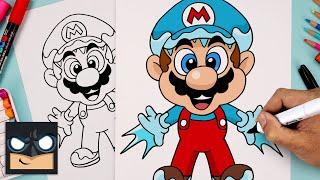 How To Draw Ice Mario