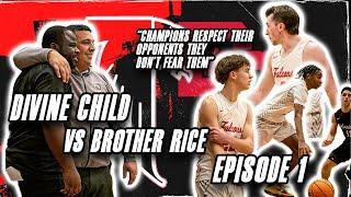 "Divine Child vs. Brother Rice  | Intense First Home Basketball Game Showdown!"