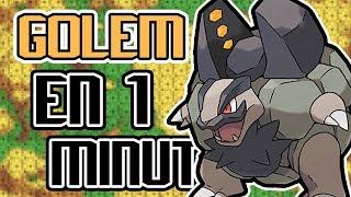 GOLEM ALOLA EN 1 MINUTO!!