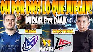 NIGMA VS ZERO TENACITY BO3[GAME 1]SEMIFINAL - MIRACLE, SUMAIL VS DAAD-PGL WALLACHIA S3 WEU - DOTA 2