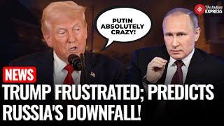 Donald Trump Slams 'Crazy' Putin Over Deadly Ukraine Blitz, Warns of US Sanctions