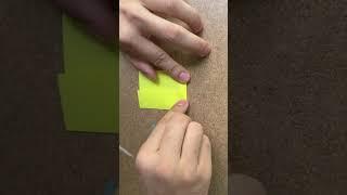 How to keep drill dust contained using a sticky note. #diy #tips #tipsandtricks #tools