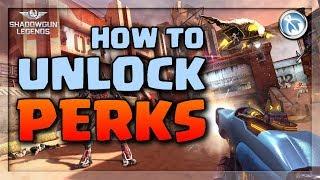 Guide: Tips to unlock PERKS on armor and weapons - Shadowgun Legends