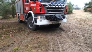 Scania P400 4x4 testy w terenie .