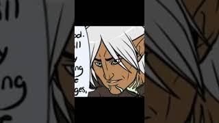 Dragon Age Fenris comic dub test voice #DragonAge2 #Fenris #voicedub #shorts