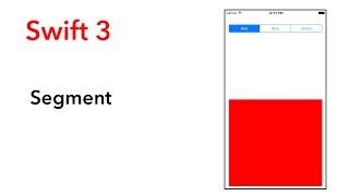 How to use UISegment Control Swift 3 + Xcode 8.2.1)