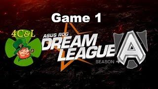 [Game 1] 4 Clover & Lepricon vs Alliance Full Highlights #Dream League S4