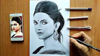 Drawing  Deepika Padukone