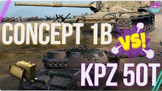 БИТВА ДВУХ НАГРАД ● KPZ 50T или CONCEPT 1B ● Что лучше в World of Tanks?