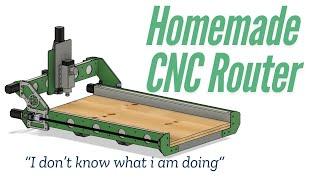 Homemade CNC Router Ep. #1 - sure why not how hard could it be?