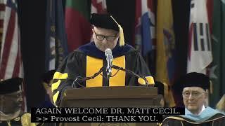 2023 NKU Graduation Ceremony - Santhosh Vijayabaskar - M.S. (Business Informatics)